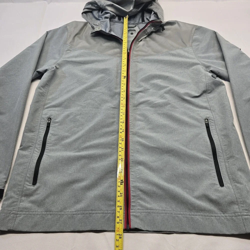 Nike Pro Trainer Full Zip Storm Running Jacket‎ Size M Men Gray